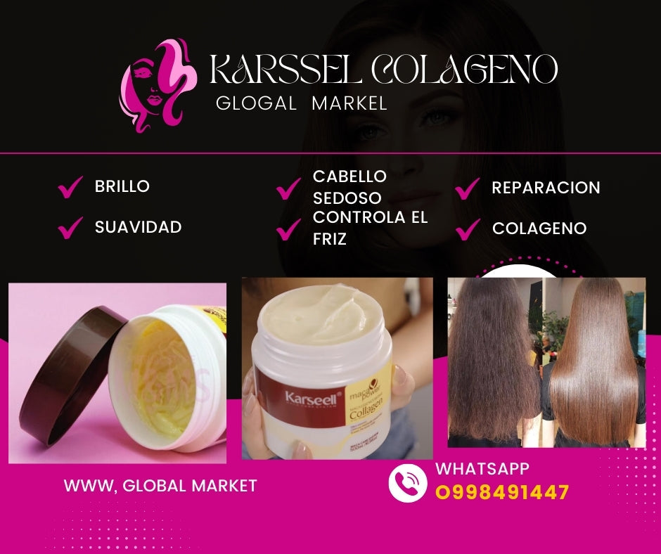 MASCARILLA KARSSEL COLAGENO DE 500 GR