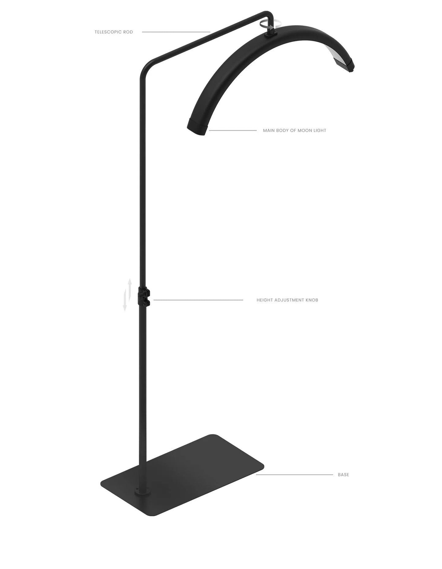 LAMPARA MEDIA LUNA PROFESIONAL 50 WATTS