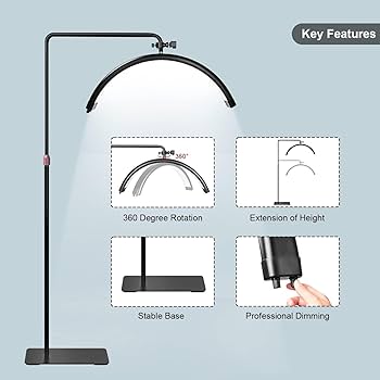 LAMPARA PROFESIONAL  MEDIA LUNA  DE 60  WATTS