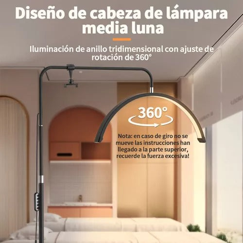 LAMPARA PROFESIONAL  MEDIA LUNA  DE 60  WATTS