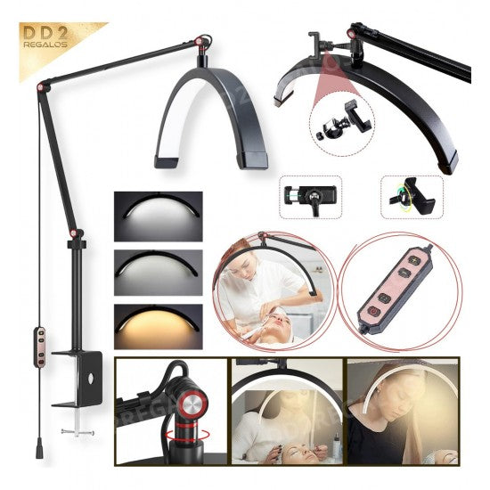 LAMPARA PROFESIONAL  MEDIA LUNA  DE 60  WATTS